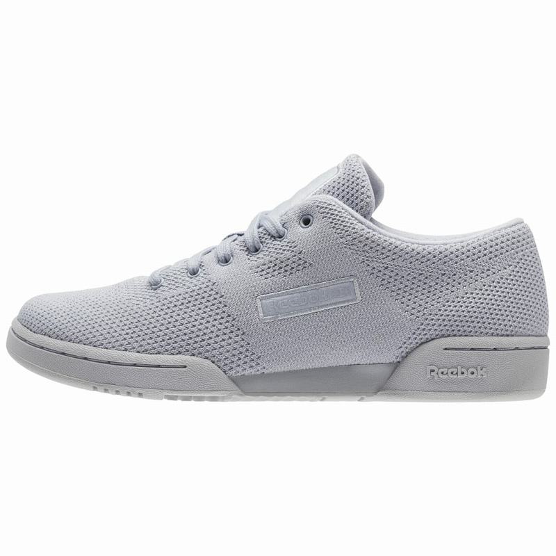 Reebok Workout Clean Ultraknit Tenisky Damske - Siva/Biele JN5371XW